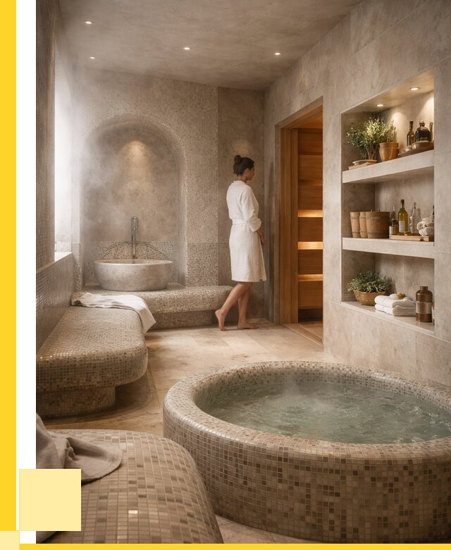 Строительство бани с хамамом в Муре от 765750 р. | ЭриданМум