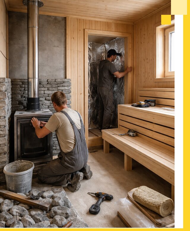 Строительство и изготовление бань под ключ в Муре