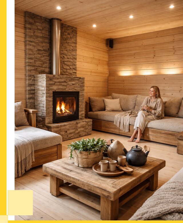 Проект бани с комнатой отдыха в Муре от 35735 р. | ЭриданМум