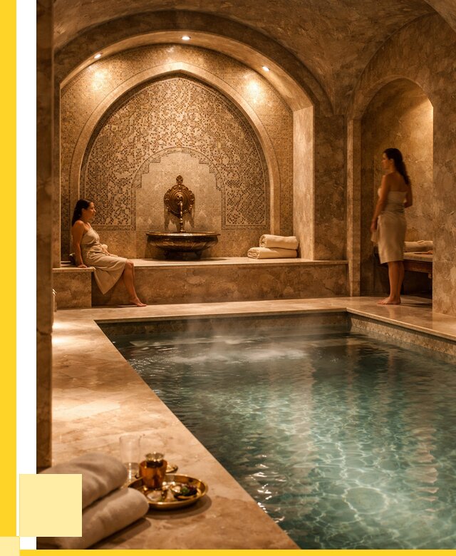 Хамам с бассейном под ключ в Муре от 867850 р. | ЭриданМум