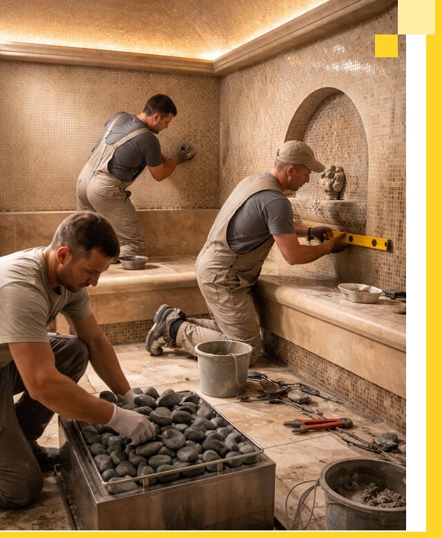 Проектирование и строительство хамама и сауны в Муре