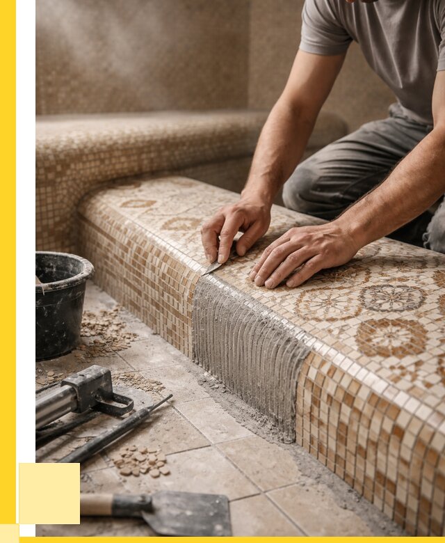 Плитка для хамама под ключ в Муре от 3574 р. | ЭриданМум