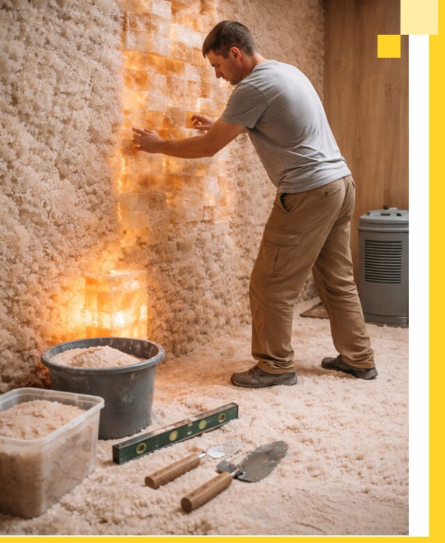 Проектирование и монтаж соляных комнат в Муре под ключ