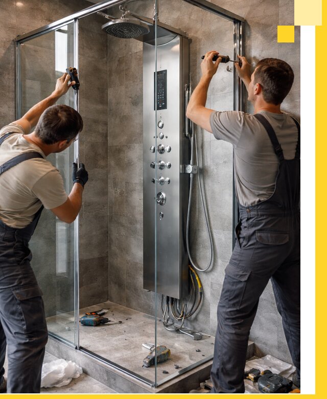 Проектирование и установка Душа впечатлений в Муре